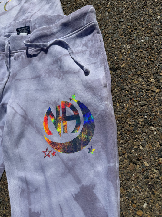 Serenity ~ Courage ~ Wisdom Holographic 'Lillac' Sweatpants