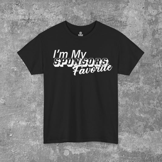I'm My Sponsors Favorite Unisex Men's Heavy Cotton Tshirt