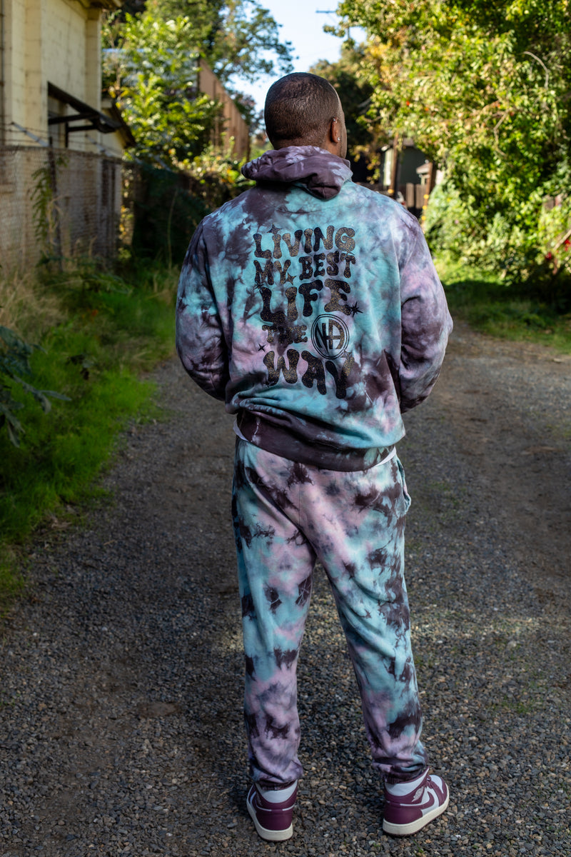 Load image into Gallery viewer, Best Life 'Pacific' Tie Dye Hoodies

