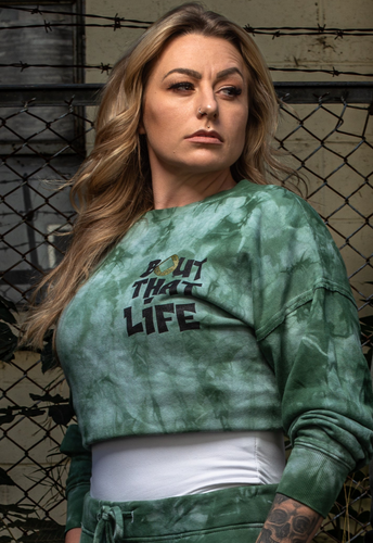 2nd Chance at a 1st Class Life Cropped Sweater