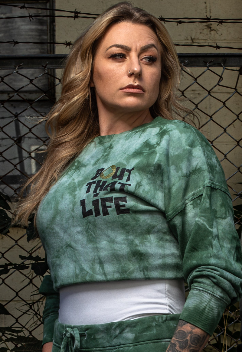 Load image into Gallery viewer, 2nd Chance at a 1st Class Life Cropped Sweater
