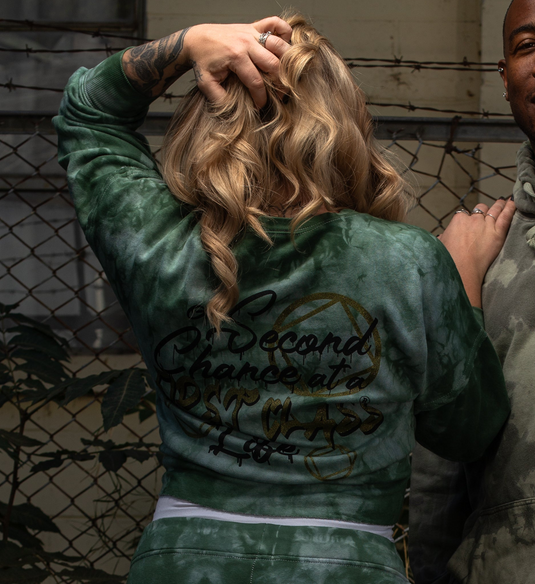 2nd Chance at a 1st Class Life Cropped Sweater