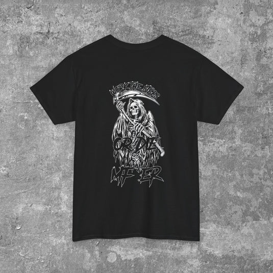 Work the Steps OR DIE MF'ER - 12 steps from death to life Unisex Men's Heavy Cotton T-shirt