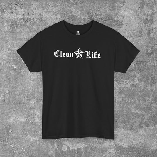 Clean Life Unisex Men's Heavy Cotton T-shirt