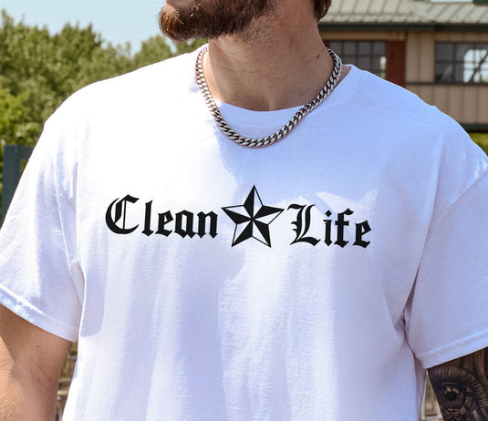 Clean Life Unisex Men's Heavy Cotton T-shirt