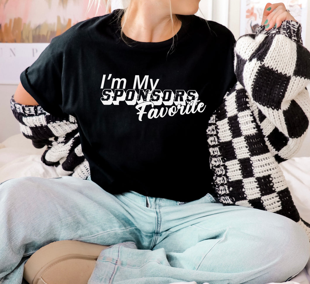 I'm My Sponsors Favorite Unisex Women's Softstyle T-Shirt
