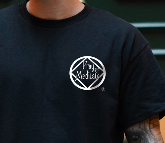 Prayer and Meditation Unisex Men's Heavy Cotton T-shirt