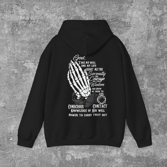 Prayer and Meditation Unisex Men's Pull-Over Hoodie