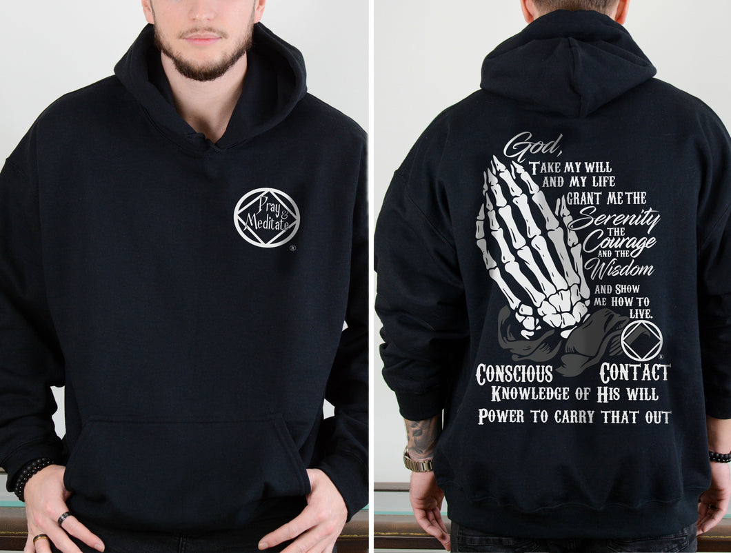 Prayer and Meditation Unisex Men's Pull-Over Hoodie