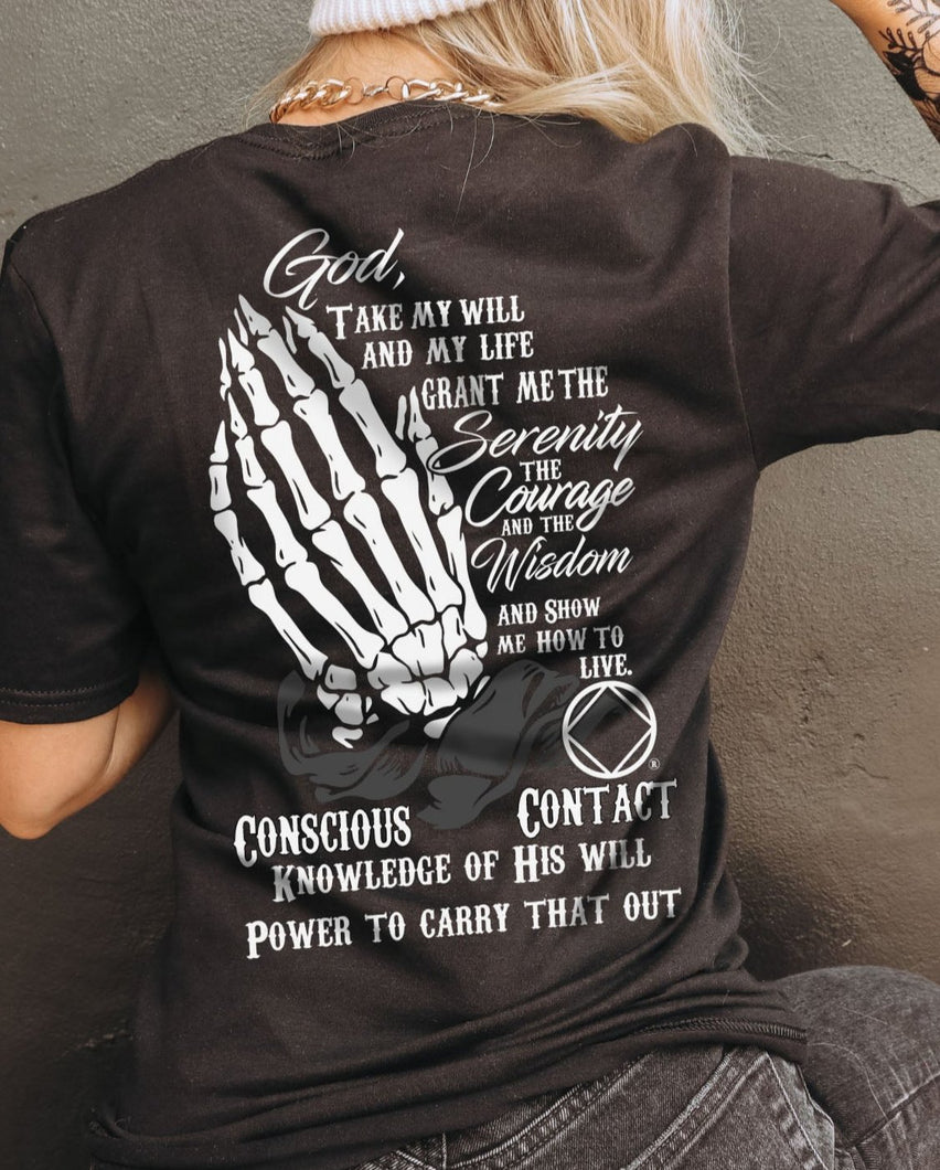Prayer and Meditation Narcotics Anonymous Unisex Women's Softstyle T-Shirt