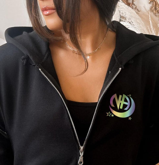 Serenity ~ Courage ~ Wisdom Unisex Women's Full Zipper Hoodie