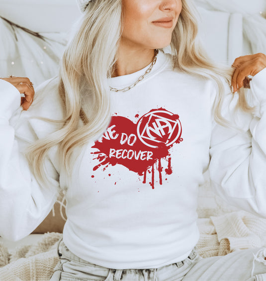 We Do Recover Narcotics Anonymous Unisex Women's Crewneck Sweatshirt